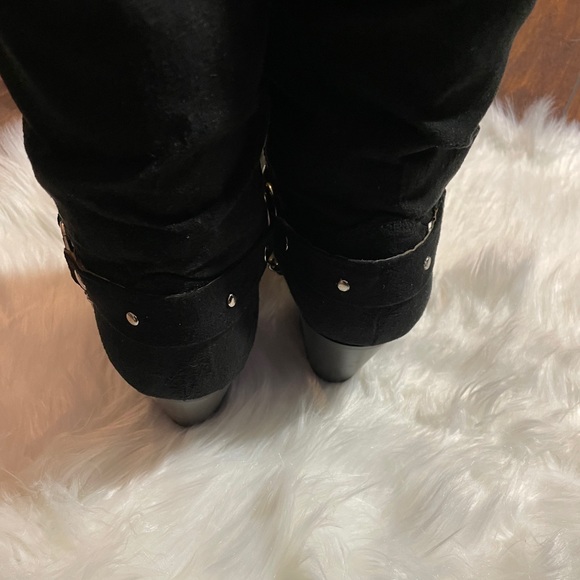 Dingo Women’s Black Rhinestone Cowboy Boots 10M - Picture 10 of 16